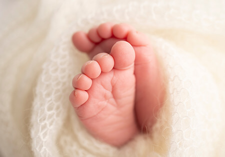 پای نوزاد