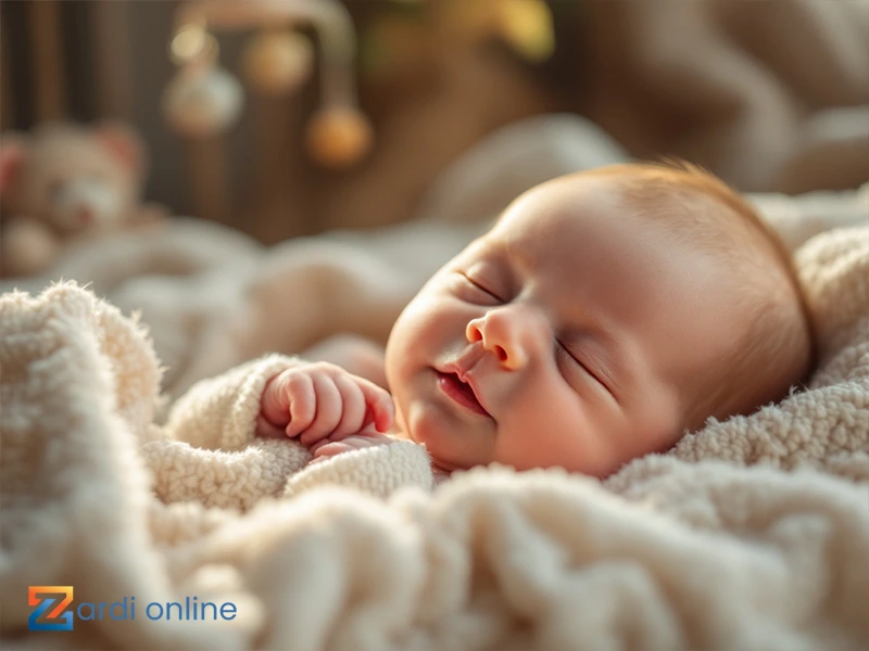نوزادی که مبتلا به زردی شده