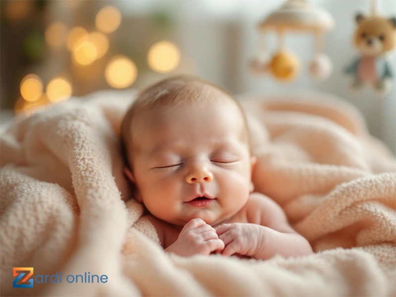 کودکی تازه متولد شده که دچار مشکل زردی شده است